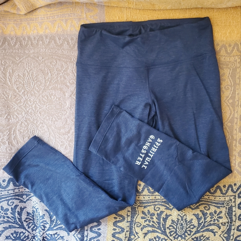 Spiritual Ganster cropped leggings